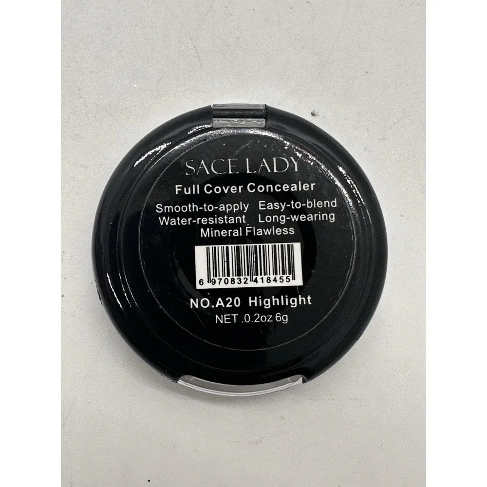 Sace Lady Full Cover Concealer A20 Highlight‎ 0.2oz New No Box